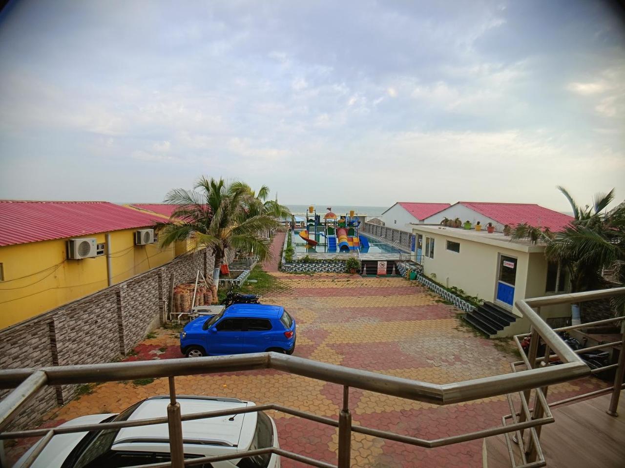 Hotel Hindusthan Inn Mandarmani Kültér fotó