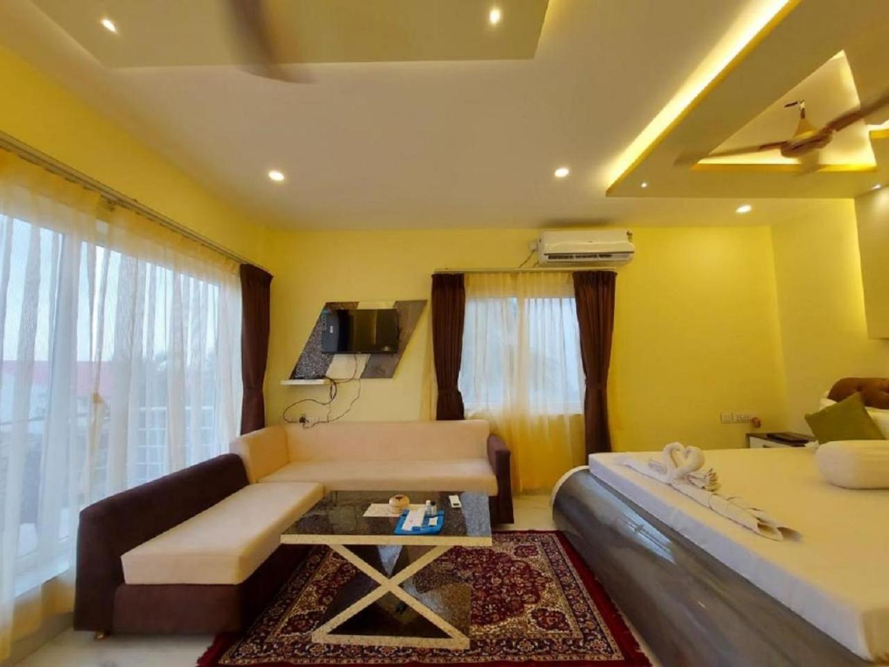 Hotel Hindusthan Inn Mandarmani Kültér fotó