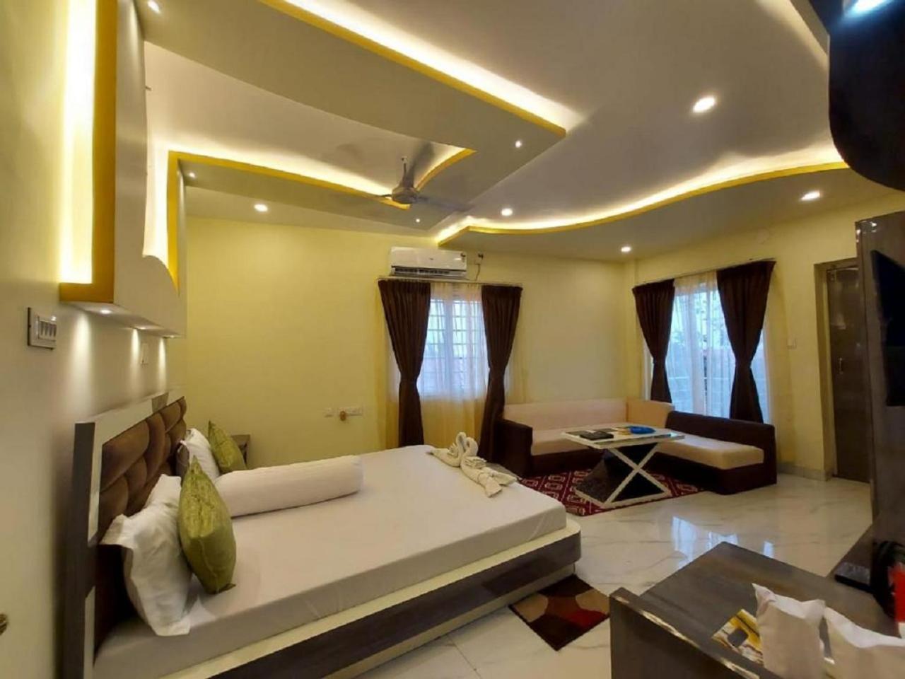 Hotel Hindusthan Inn Mandarmani Kültér fotó